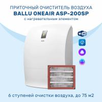 Фото Приточный очиститель воздуха Ballu OneAir ASP-200SP с нагревательным элементом | 32908 - pritochnyy_ochistitel_vozdukha_ballu_oneair_asp_200sp_s_nagrevatelnym_elementom