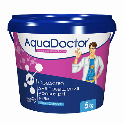 Средство для повышения pH AquaDoctor pH Plus, 1кг